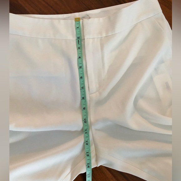 Alice + Olivia off white wide leg pants stretch high rise full length pockets - Picture 13 of 13